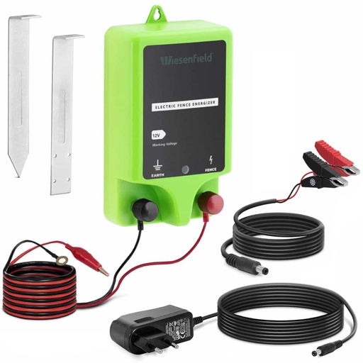 Electric shepherd electrifier for pasture fencing 230 V 1 J 10 km