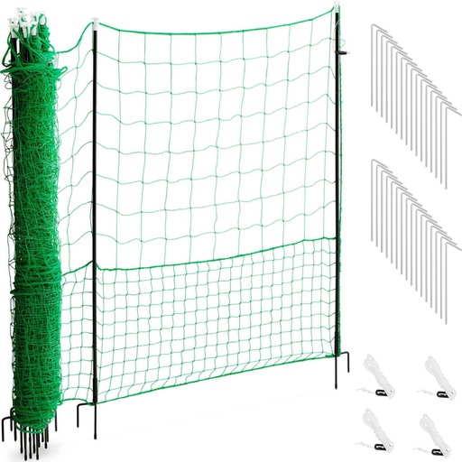 Safety net breeding fence for poultry 1,25 x 25 m