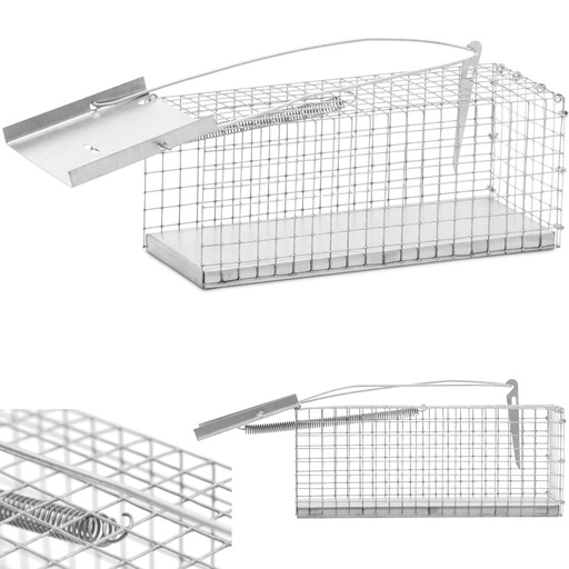 Tentacle trap for rats mice and other animals 27 x 12 x 12 cm mesh 13 x 13 mm