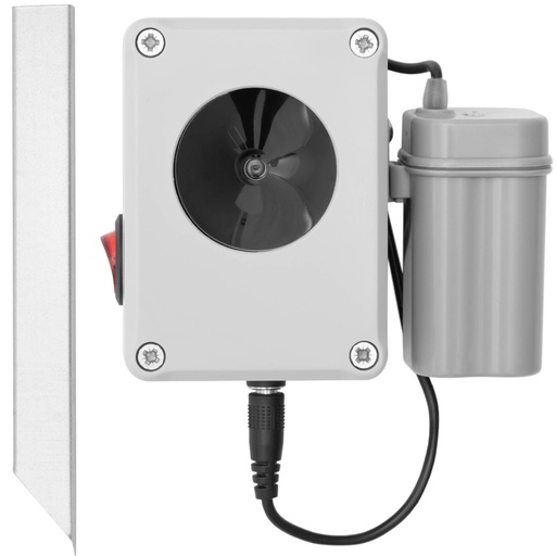 Ultrasonic repellent mice rats martens rodents 180 degrees 1500 m2