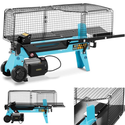 Elektriskais kokskaidu šķeldotājs 25 cm diametrs 5 t 2200 W