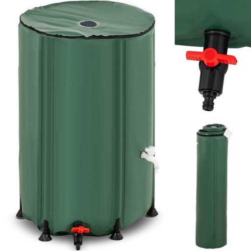 Garden folding rainwater barrel tank 380 l