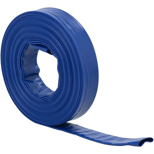 Sodo vandens siurblio plokščia sustiprinta žarna 1 1/2'' 38 mm 7-21 bar 20 m