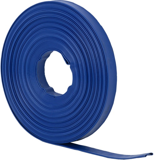 Sodo vandens siurblio plokščia sustiprinta žarna 1 1/2'' 38 mm 7-21 bar 50 m