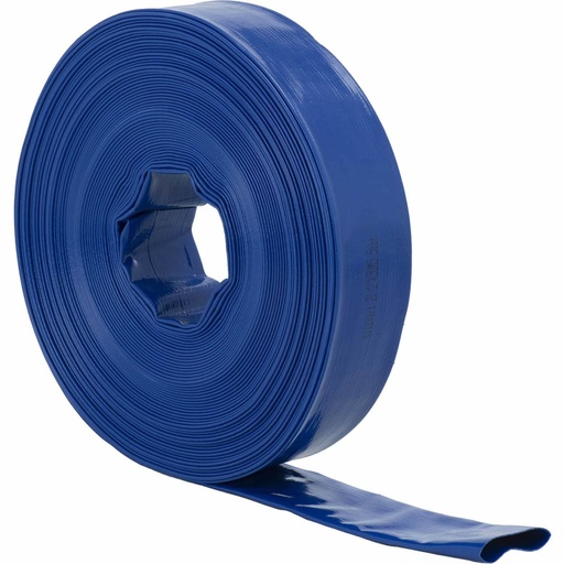 Sodo vandens siurblio sustiprinta plokščia žarna 2'' 52 mm 6-18 bar 20 m