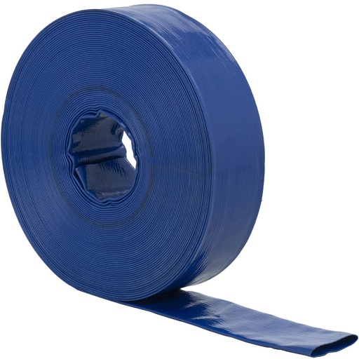 Sodo vandens siurblio sustiprinta plokščia žarna 3'' 75 mm 5-15 bar 50 m