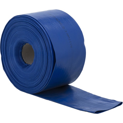 Sodo vandens siurblio plokščia sustiprinta žarna 6'' 150 mm 2,5-7,5 bar 50 m