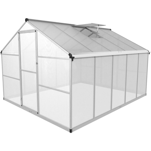 Greenhouse polycarbonate garden greenhouse 310 x 250 x 195 cm