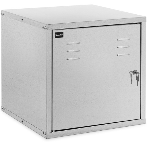 Galvanized steel equestrian equipment saddle cabinet 60 x 60 x 60 cm