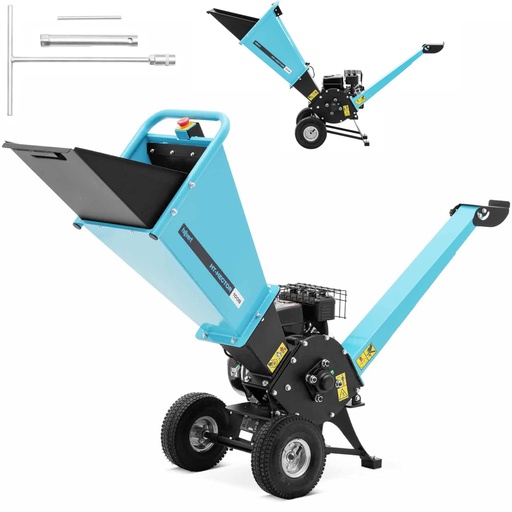 Chipper garden branch grinder diesel 50 mm 6.5 hp