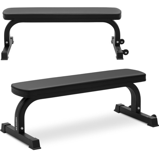 Straight training bench for exercises up to 150 kg