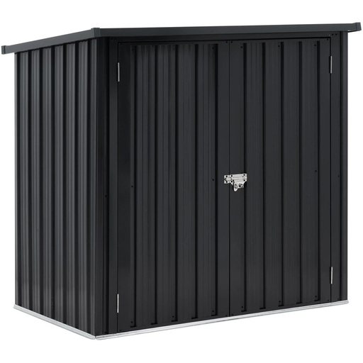 Metal garden tool house 145 x 86 x 135 cm