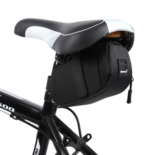 Small bike bag under saddle 0.6 l black