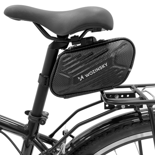Bike bag under saddle waterproof 1.5 l black