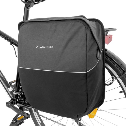 Dviračio bagažinė pannier 20l juoda