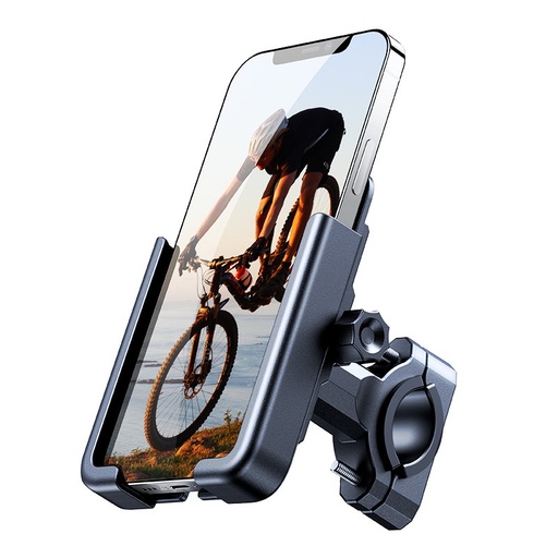 Metal phone holder for bicycle. scooters black