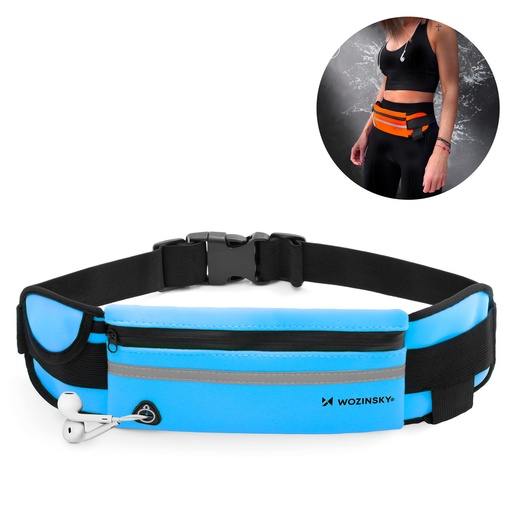 Running kidney running belt blue