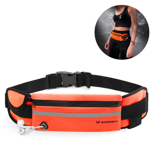 Running kidney running belt orange