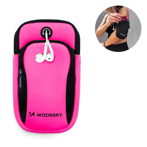 Running phone armband pink