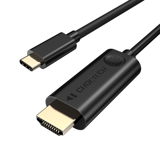 Kabelis USB C tipo - HDMI 4K 30Hz 3 m juodas