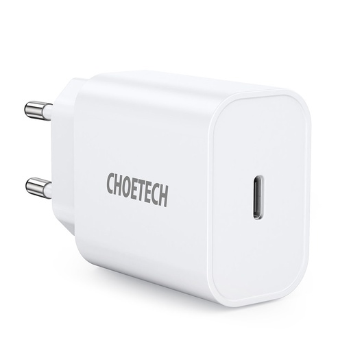 USB C tipa PD 20W tīkla lādētājs, balts