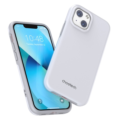 Korpuss iPhone 13 mini MFM aizsargvāciņš pret nokrišanu, balts