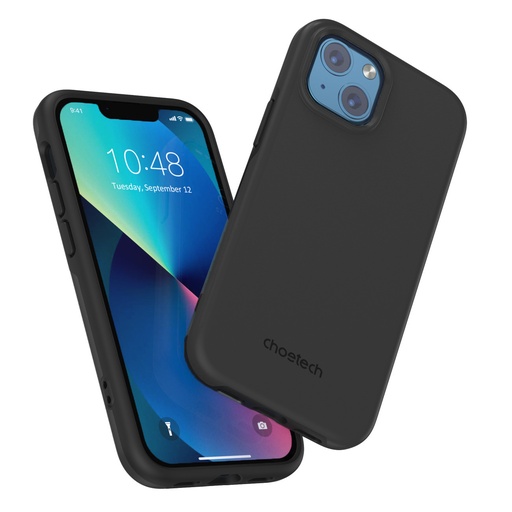 Korpuss iPhone 13 mini MFM aizsargvāciņš pret nokrišanu melns