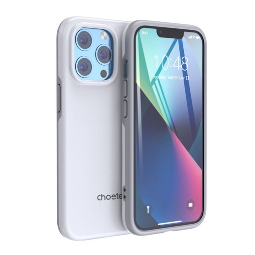 Korpuss iPhone 13 Pro Max MFM aizsargvāciņš pret nomešanu, balts