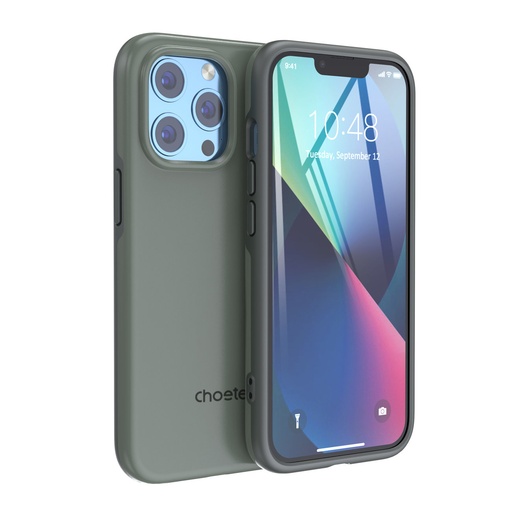 Korpuss iPhone 13 Pro Max MFM aizsargvāciņš pret nomešanu, zaļš
