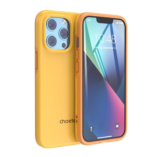 Korpuss iPhone 13 Pro Max MFM aizsargvāciņš pret nokrišanu, oranžs