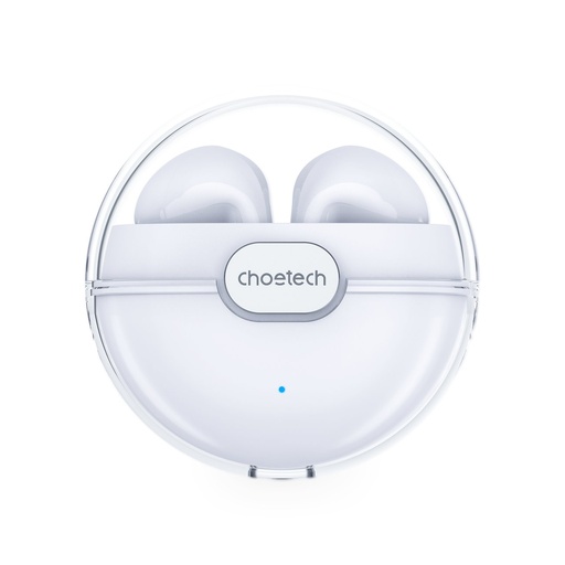 TWS wireless headphones with charging case white