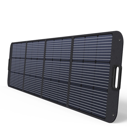 Solar charger solar 200W portable solar panel black.