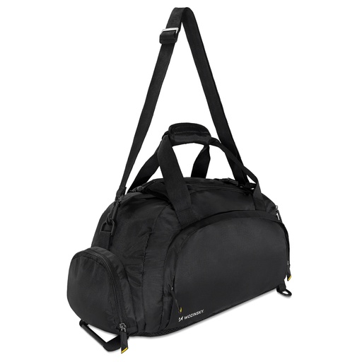 Sports bag travel backpack hand luggage 40x20x25cm black