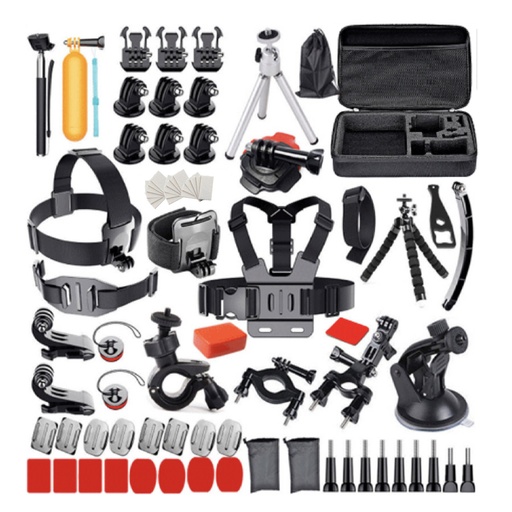 GoPro DJI Insta360 SJCam Eken 118in1 sporta kameras stiprinājuma piederumu komplekts