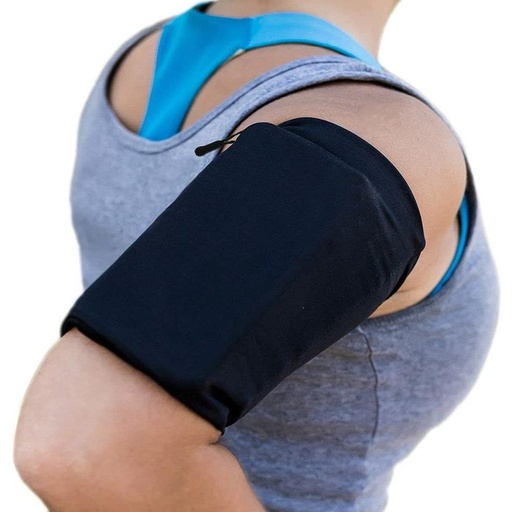 Arm band for running fitness exercise armband M black