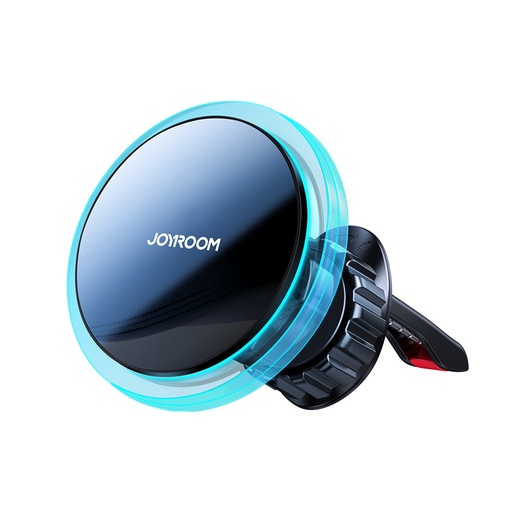 Automobilinis telefono laikiklis su Qi 15 W indukciniu įkrovikliu MagSafe grotelėms sidabrinės spalvos