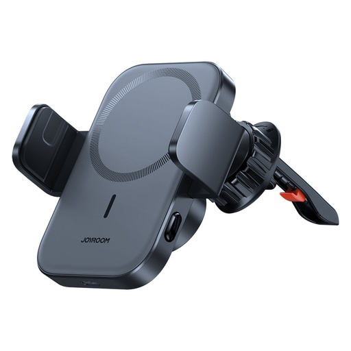 Automašīnas tālruņa turētājs ar Qi 15W MagSafe induktīvo lādētāju priekšējā stikla režģim