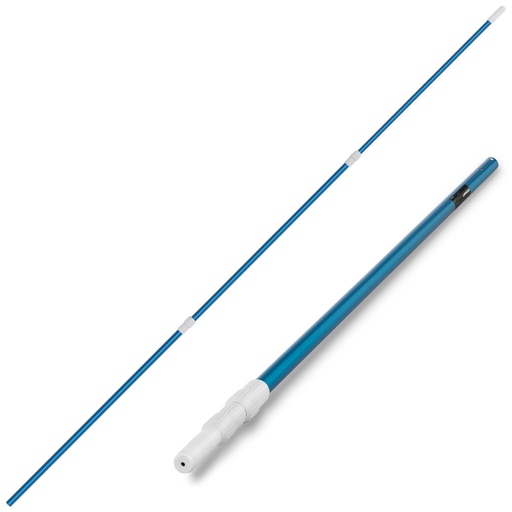 Pool cleaning telescopic pole folding pole 1.2 - 3.6 m smooth