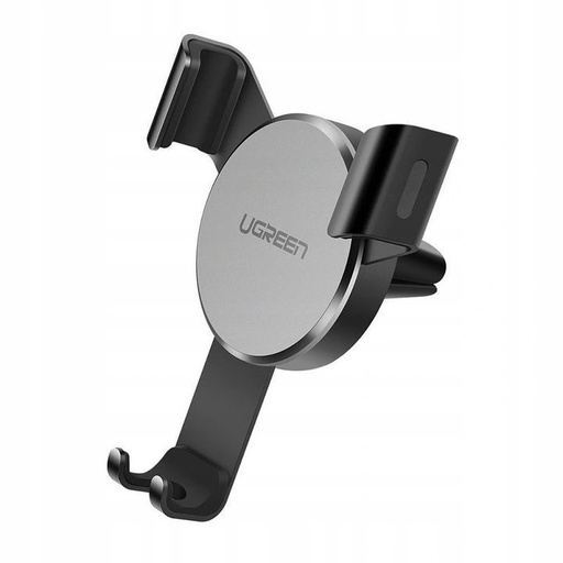 Car gravity mount for air vents silver