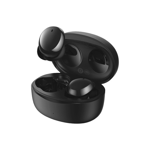 TWS Bluetooth 5.2 bezvadu austiņas ūdensizturīgas IP55 Bowie E2 melnas krāsas