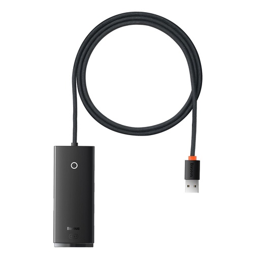 HUB adapteris no USB-A uz 4xUSB-A 3.0 5Gb/s Lite sērijas melns