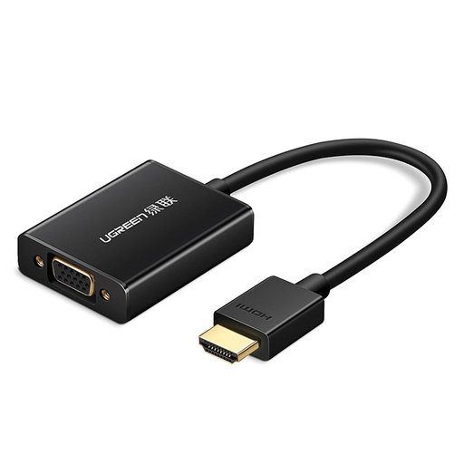 Adapter HDMI - VGA adapter + USB - micro USB cable 1m black