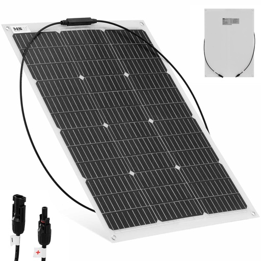 Monokristalinė saulės baterija kemperiui 70 W