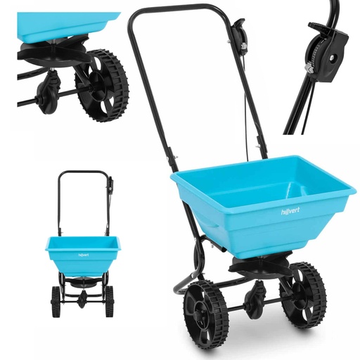 Spreader spreader sprinkler for fertilizer grass salt sand 16 l