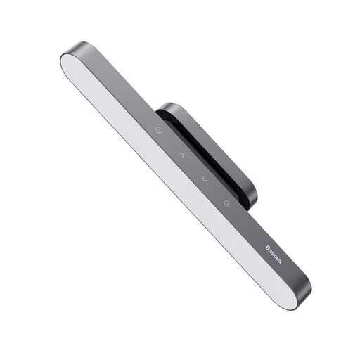 Magnetic LED night light under cabinet lamp for home kitchen room grey