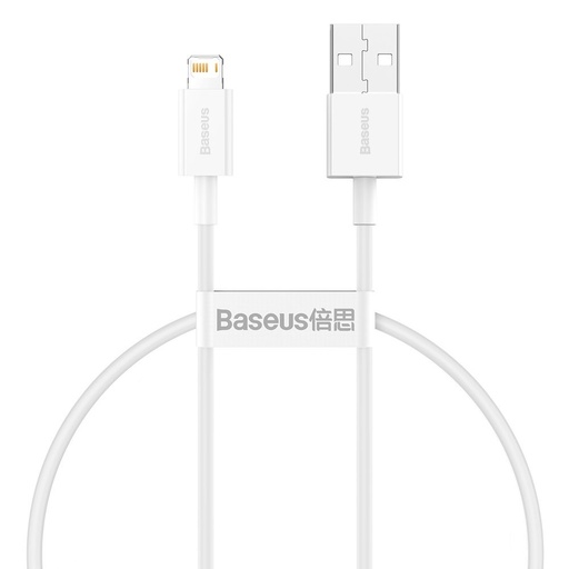 Superior cable USB cable Iphone Lightning 2.4A 25cm White