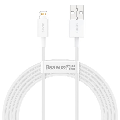 Superior cable USB Iphone Lightning cable 2.4A 2m White