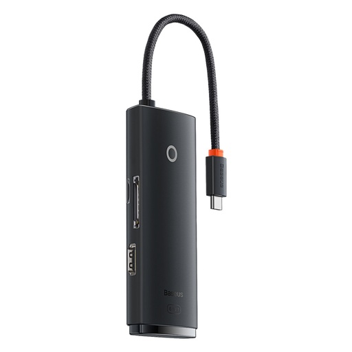 Lite Series multi-function USB-C HUB 2 x USB 3.0 USB-C HDMI 1.4 SD-TF black