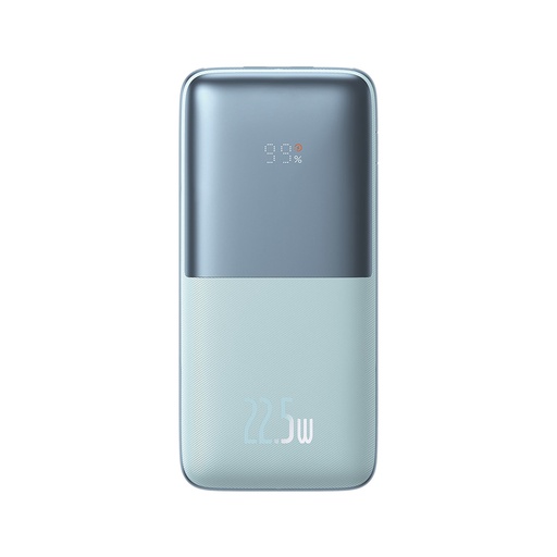 Bipow Pro powerbank 10000mAh 22.5W + USB 3A cable 0.3m blue
