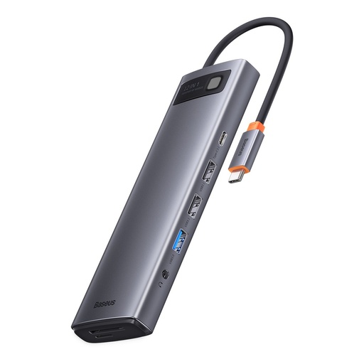 Multifunctional HUB 12in1 USB-C HDMI DP USB-C minijack 3.5mm RJ45 SD